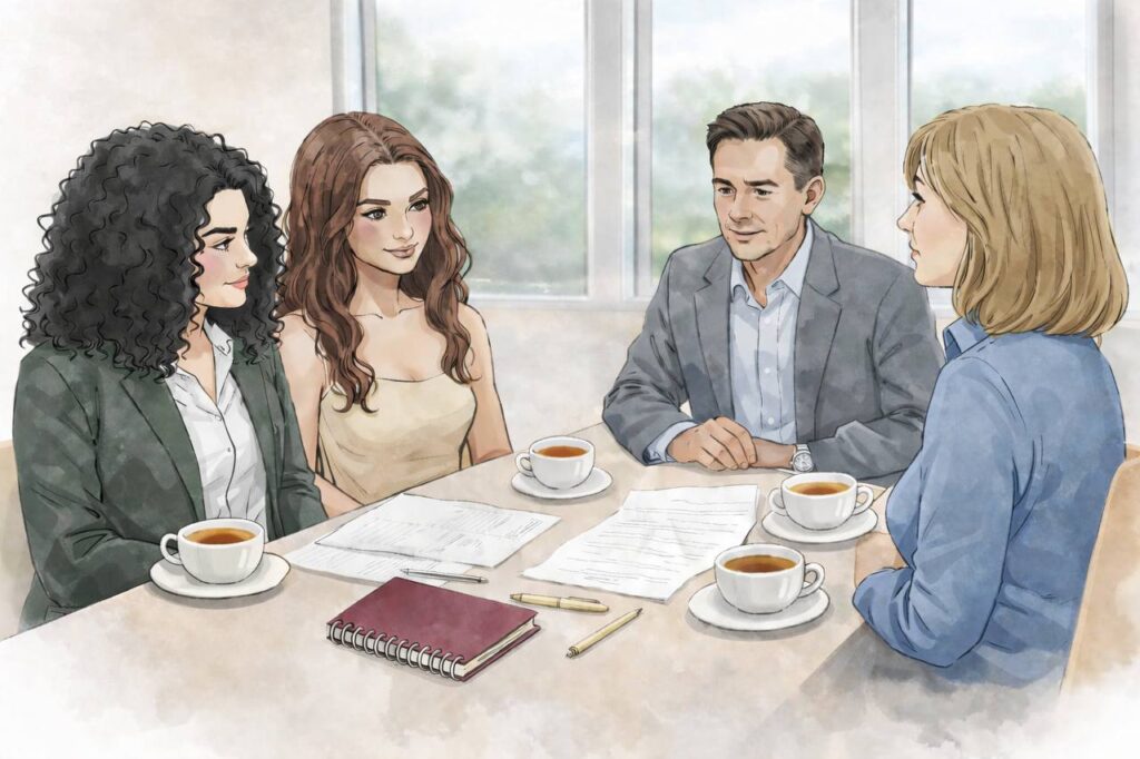 Ogni evento esclusivo nasce da una visione precisa.
Attraverso una consulenza sartoriale, trasformiamo idee e desideri in un progetto raffinato, studiato con equilibrio, eleganza e attenzione assoluta ai dettagli.
La strategia diventa arte, la pianificazione un gesto silenzioso che rende ogni esperienza unica, impeccabile e memorabile.