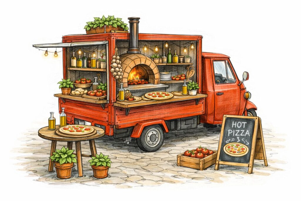 Pizza truck